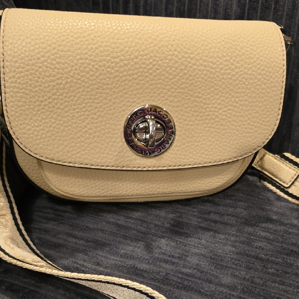 Marc Jacobs Beige Crossbody Bag
